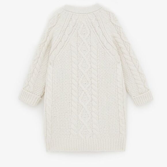 💫Flash Sale💫Long cable-knit jacket - Picture 4 of 16